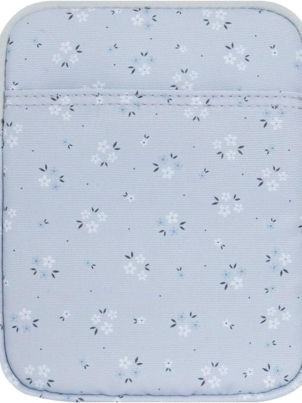 6-7 Inch Universal Padded Sleeve for eReader, Blue Floral